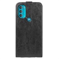 Bolsa Flip Vertical Motorola Moto G71 5G com Porta-Cartões