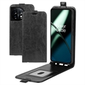 Bolsa Vertical com Ranhura de Cartão para OnePlus 11 - Preto