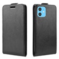 Flip Case Vertical com Ranhura para Cartão para iPhone 11 - Preto