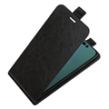 Bolsa Vertical com Ranhura de Cartão para iPhone 14 Pro Max - Preto