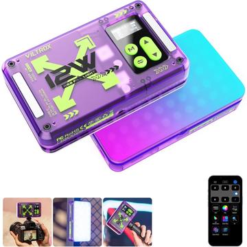 Viltrox RB-V12 Luz de vídeo magnética RGB 3000 - 5600 K com controlo por aplicação