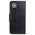 Capa Tipo Carteira Vintage para Samsung Galaxy A22 5G, Galaxy F42 5G - Preto
