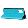Bolsa Tipo Carteira para Xiaomi Redmi Note 10/10S Série Vintage - Azul Claro
