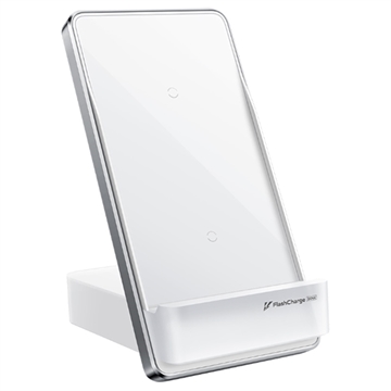 Suporte de Carregamento Sem Fio Vivo FlashCharge - 50W - Branco
