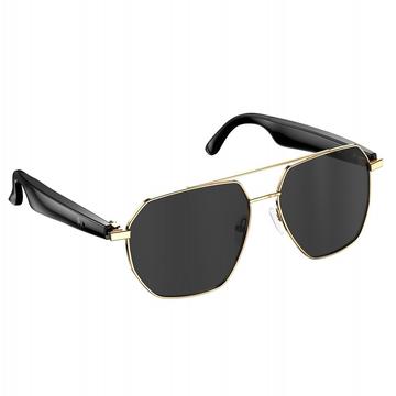 W100C Retro Smart Glasses com tradução em tempo real - Preto