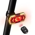 WEST BIKING YP0701348 Luz traseira de bicicleta MTB Luz de aviso à prova de água para bicicleta Luz traseira RC com altifalante