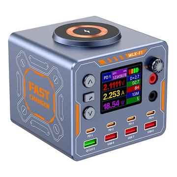 Estação de carregamento rápido sem fios WLX-F1 de 8 portas - 140W