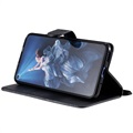 Bolsa Tipo Carteira para Huawei Nova 5T, Honor 20/20S - Preto