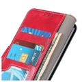 Bolsa Tipo Carteira para Motorola Moto G52 - Vermelho