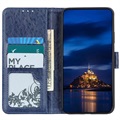 Bolsa Tipo Carteira para Samsung Galaxy A41 - Azul