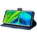 Bolsa Tipo Carteira para Xiaomi Mi Note 10/10 Pro - Azul
