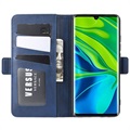 Bolsa Tipo Carteira para Xiaomi Mi Note 10/10 Pro - Azul