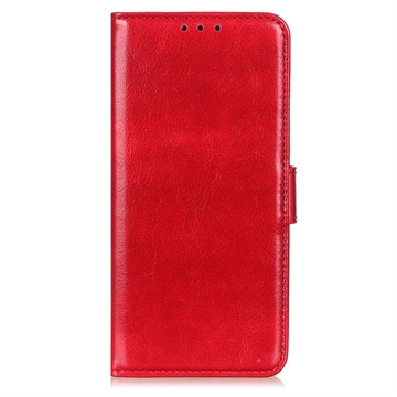 Bolsa Tipo Carteira para iPhone 15 Pro - Vermelho