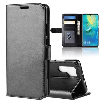 Capa Tipo Carteira para Huawei P30 Pro com Suporte - Preto