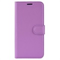 Capa Tipo Carteira para Sony Xperia 1 - Púrpura