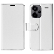 Bolsa Tipo Carteira com Fecho Magnético para Xiaomi Redmi Note 13 Pro+ - Branco