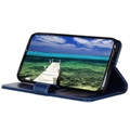 Bolsa tipo Carteira com Fecho Magnético para Samsung Galaxy A03 Core - Azul