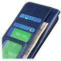 Bolsa tipo Carteira com Fecho Magnético para Samsung Galaxy A03 Core - Azul