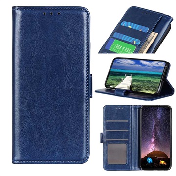 Bolsa tipo Carteira com Fecho Magnético para Samsung Galaxy A33 5G - Azul