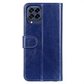 Bolsa Tipo Carteira com Fecho Magnético para Samsung Galaxy M53 - Azul