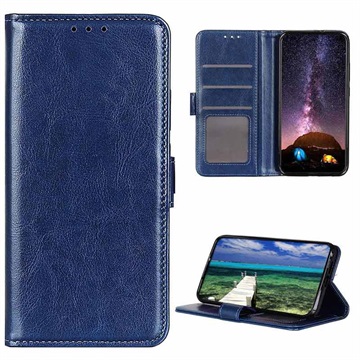Bolsa Tipo Carteira com Fecho Magnético para Sony Xperia 10 IV - Azul