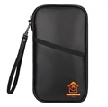 Bolsa à Prova de Água & à Prova de Fogo com Múltiplas Ranhuras e com RFID - Preto