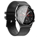 Smartwatch Bluetooth Desportivo à Prova de Água com Monitor Cardíaco GT08 - Preto