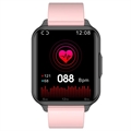 Smartwatch à Prova de Água com Monitor Cardíaco Q26PRO - Cor-de-Rosa