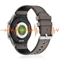 Smartwatch à Prova de Água com Monitor Cardíaco GT16 - Castanho
