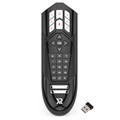Controlo Remoto de TV / Rato Aéreo Universal Wechip R1 - IR / 2.4G - Preto