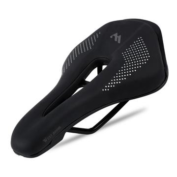 Capa de assento de bicicleta West Biking com almofada macia - Preto