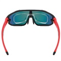 Óculos de Sol Desportivos Polarizados Unissexo West Biking - Vermelho