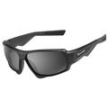 West Biking YP0703140 Óculos de sol polarizados para desporto/ciclismo UV400 - Preto
