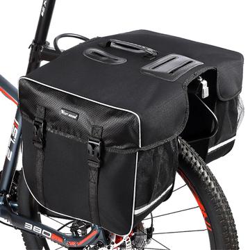 West Biking YP0707238 Saco de bicicleta impermeável 30L para roda traseira - Preto
