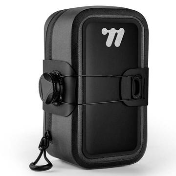 West Biking YP0707394 Saco de selim para bicicleta à prova de água com fecho automático - Preto