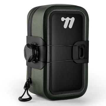 West Biking YP0707394 Saco de selim para bicicleta à prova de água com fecho automático - Verde