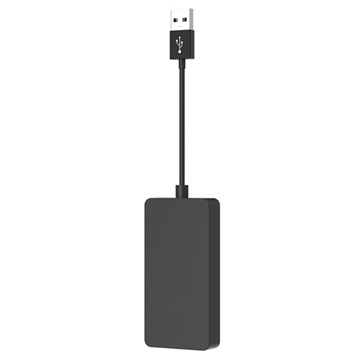 Adaptador Dongle USB com fio para Carro CarPlay/Android - Preto