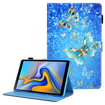 Capa Folio Wonder Series para Samsung Galaxy Tab A7 Lite - Borboleta Azul