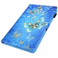 Capa Folio Wonder Series para Samsung Galaxy Tab A7 Lite - Borboleta Azul