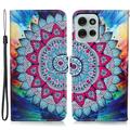 Bolsa Tipo Carteira Wonder Series para Motorola Moto G75 - Mandala
