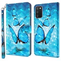 Bolsa tipo Carteira Wonder Series para Samsung Galaxy A03s - Borboleta Azul