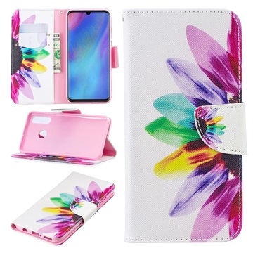 Bolsa Tipo Carteira Wonder Series para Huawei P30 Lite - Flor