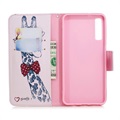 Bolsa tipo Carteira Wonder Series para Samsung Galaxy A7 (2018) - Girafa