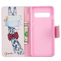 Bolsa Tipo Carteira Wonder Series para Samsung Galaxy S10 - Girafa