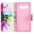 Bolsa Tipo Carteira Wonder Series para Samsung Galaxy S10+ - Flor