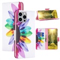 Bolsa Tipo Carteira Wonder Series para iPhone 14 Pro Max - Flor