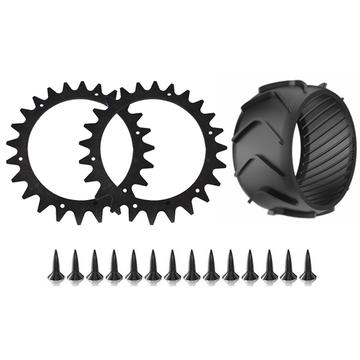 Worx Landroid Série S/M Cortador de relva robótico Conjunto de espigões antiderrapantes e protetor de rodas