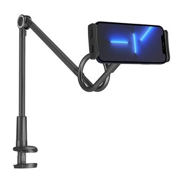 Suporte flexível para telemóvel/tablet Wozinsky Lazy Arm - Preto