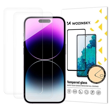 Protetor de Ecrã Wozinsky Super Tough para iPhone 17/16 Pro - 2 Pcs.