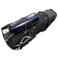 Bolsa de Selim de Bicicleta Wozinsky WBB9BK - 12l - Preto